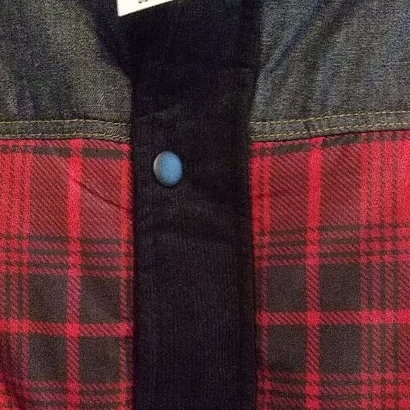 NWT. Sun + StoneEarl Colorblocked Plaid Jacket. - Picture 5 of 9